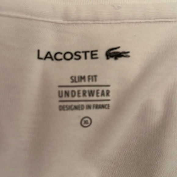 Lacoste T-Shirt/Underwear - Picture 3 of 5